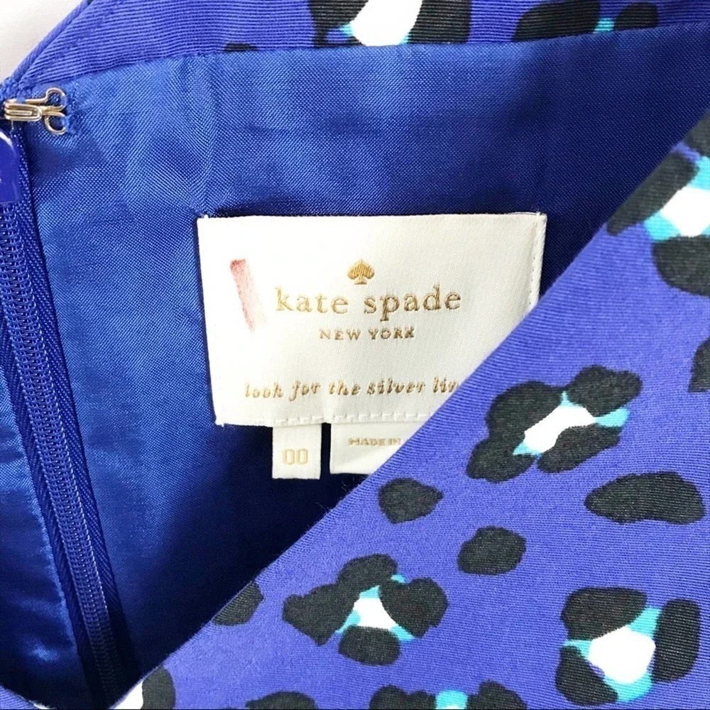 Kate Spade Cyber Cheetah Dawson Dress
